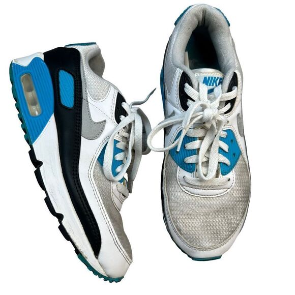 NIKE AIR MAX 90 RETRO 'LASER BLUE' 2020 Size 9.5 CJ6779-100 men’s 7 women’s 8.5 - Picture 1 of 9